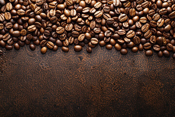 Obraz premium Full screen full of coffee beans photo