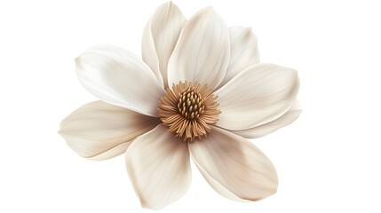 Single Magnolia Flower Bloom