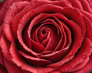 close up of red rose