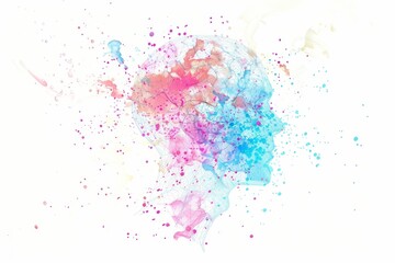 Brain with Glowing Neural Pathways and Cognitive Connections