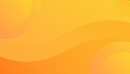 Abstract yellow wavy background.  Modern and Creative Trend design in vector illustration
