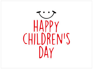 children day logo ,vector ,illustration.