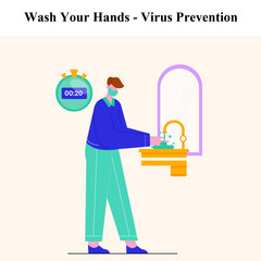 Wash Your Hands - Virus Prevention
