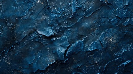 Obraz premium Blue abstract lava stone texture background - generative ai