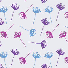Seamless floral pattern design vector illustration. Pattern background.