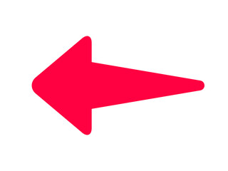 左向き　真っすぐ　矢印