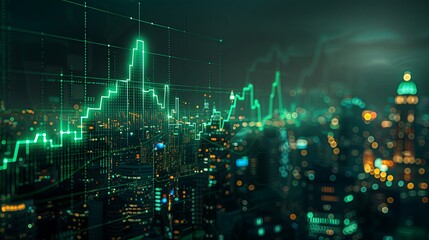 Fototapeta premium Concrete Candlesticks