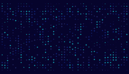Dot tech background. Digital Data Flow. Data Technology Lines. Wireless Data Transmission. High Speed Light Trails. Information Flow in Virtual Reality Cyberspace Vector Background.