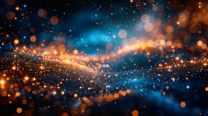 Abstract Christmas background, Holiday concept