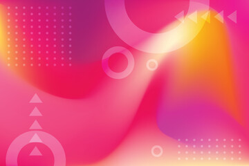 Modern fluid gradient background with curvy shapes Free Vector