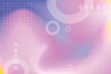 Modern fluid gradient background with curvy shapes Free Vector