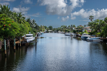 Fort Lauderdale, a residential city close to the beach
