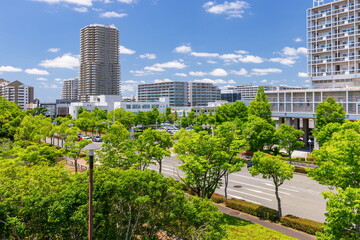 神戸市立西神戸医療センター周辺の風景　神戸市西区西神中央にて