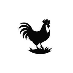 Cluck & Charm Stylish Chicken Silhouette