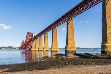 The Forth Bridge, City of Edinburgh, Scotland, UK