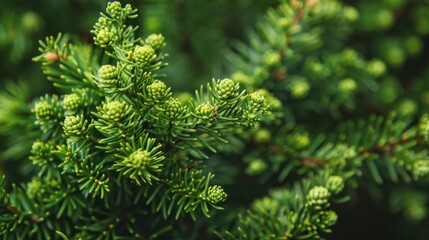 Hemlock (Tsuga): Hemlocks, with their short needles and small cones, are shade-tolerant evergreen conifers valued for their timber and ability to thrive in diverse forest habitats.
