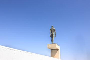 The Site of the Antequera dolmens is a cultural asset made up of a series of three cultural monuments, Menga dolmen, Viera dolmen and El Romeral tholos, and two natural monuments.