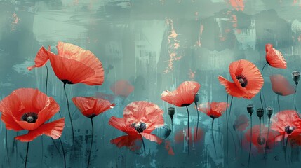 Poppy: Bright and delicate, poppies symbolize remembrance and consolation, offering a gentle nod to cherished memories and comfort during times of loss.
