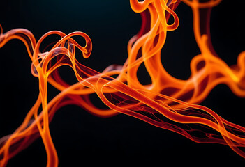 abstract fiery veins flowing like liquid fire high resolution high details vibrant
