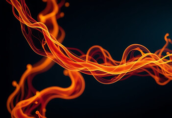 abstract fiery veins flowing like liquid fire high resolution high details vibrant