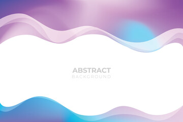 Modern fluid gradient background with curvy shapes Free Vector