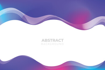 Modern fluid gradient background with curvy shapes Free Vector