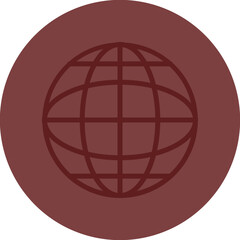 Language Vector Line Maroon Circle Maroon
