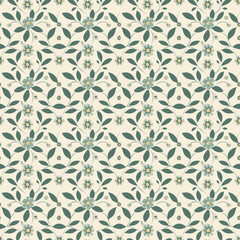 seamless pattern green leaf