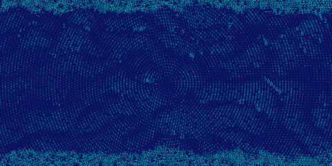 Abstract background number code in radial style. Digital banner data for secure and data concept.