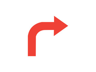 Right turn icon