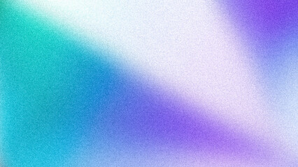 This abstract gradient background features a smooth blend of teal, purple, and white hues, creating a calming and visually appealing transition. Ideal for modern designs, web backgrounds, art projects