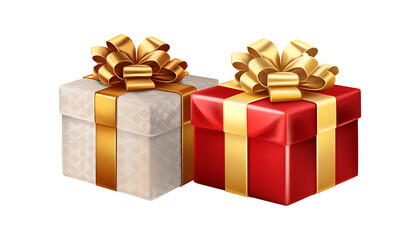 Gift box transparent background 