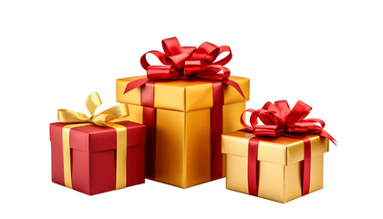 Obraz premium Gift box transparent background 