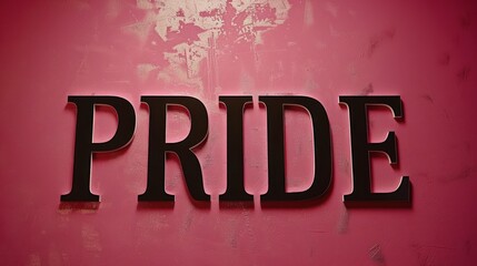 Colorful letters convey a powerful message of love and acceptance