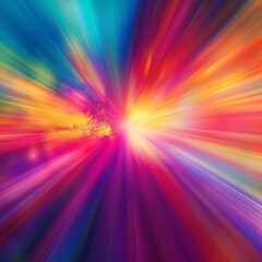 Obraz premium Concentrated Gradient Effect: Vibrant Conceptual Design