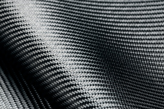 Glass fiber material with bends texture textile fiber