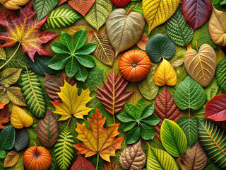 Leaves natural texture background close up detail pattern wallpaper