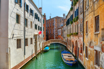 Ponte de L Anatomia and the Rio de San Zan Degola Canal, Venice