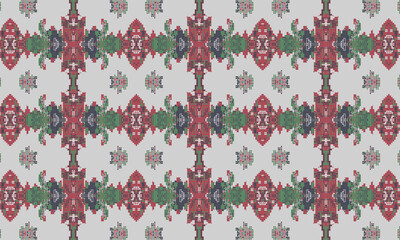 Thai traditional art style seamless pattern.