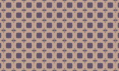 Mandala pattern inspired by antique Thai art style. Elegant seamless background.