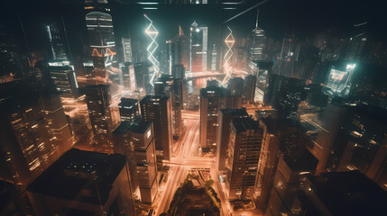 Obraz premium City of Lights