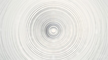Obraz premium Abstract concentric circles background. Mesmerizing pattern of shrinking circular lines creating a vanishing point effect. Ideal for projects needing a touch of elegance and modernism.