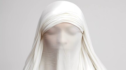 woman in a veil 