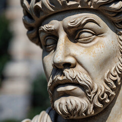 Obraz premium statue of a lion