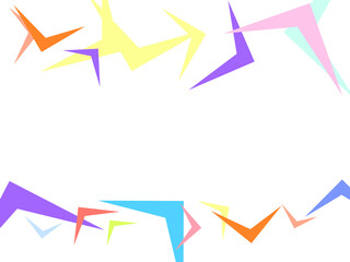 butterflies flying shape vector design