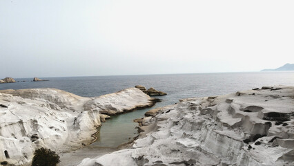 perhaps the most famous place of milos sarakiniko