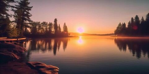 Fototapeta premium Morning Vibes wallpaper