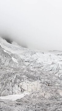 The Top of Jade Dragon Snow Mountain in Yunnan, China.