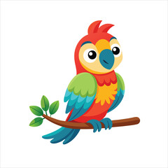 Cute Parrot cartoon collection