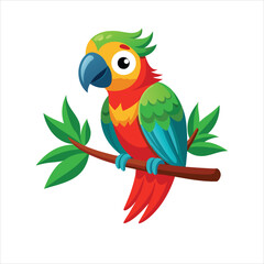 Cute Parrot cartoon collection